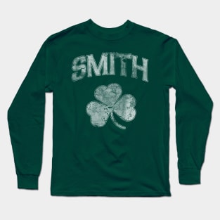 Smith Family Irish Shamrock St Patricks Day Long Sleeve T-Shirt